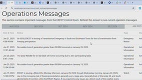 ERCOT issues Transmission Emergency message