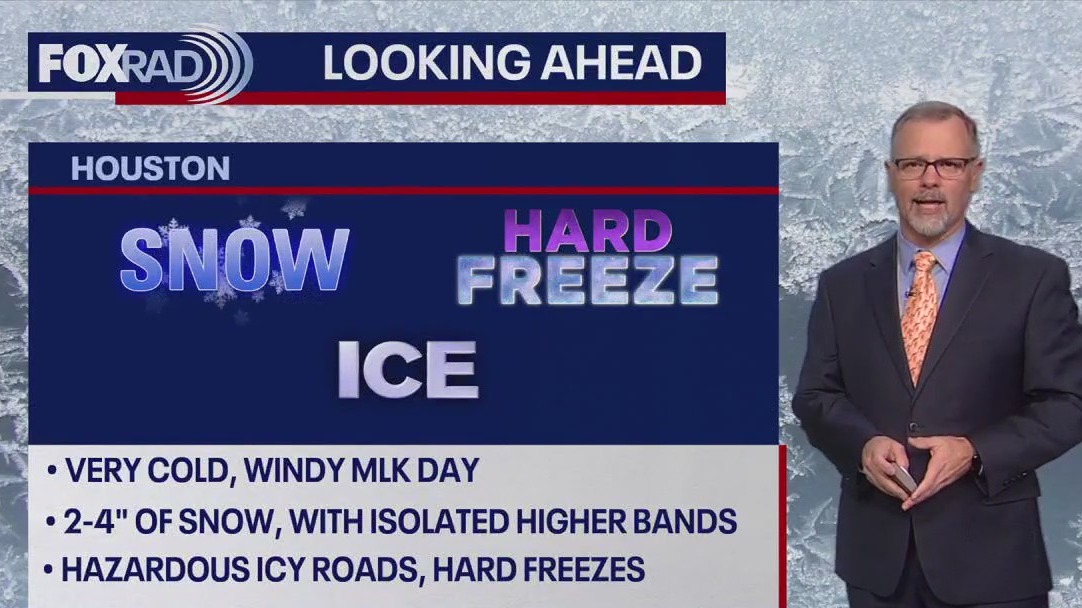 Houston weather: Winter Storm Warning issued