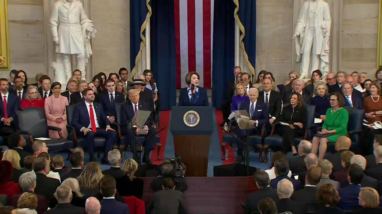 Sen. Amy Klobuchar opens Trump inauguration