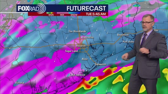 Texas Winter Storm update for Monday afternoon