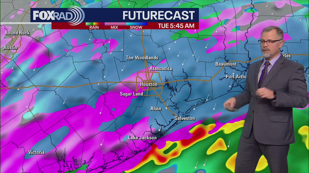 Texas Winter Storm update for Monday afternoon