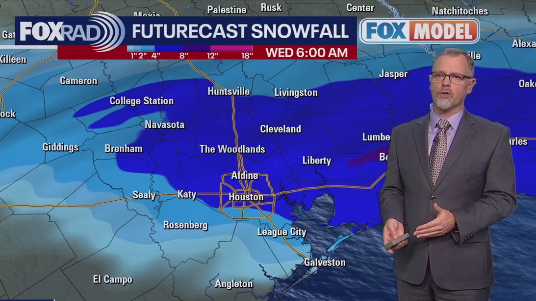 Latest on Arctic Blast for Houston-area, Jan. 18