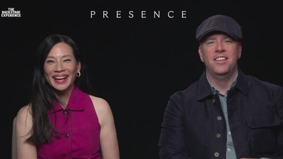 Backstage w/ stars of new film 'Presence'