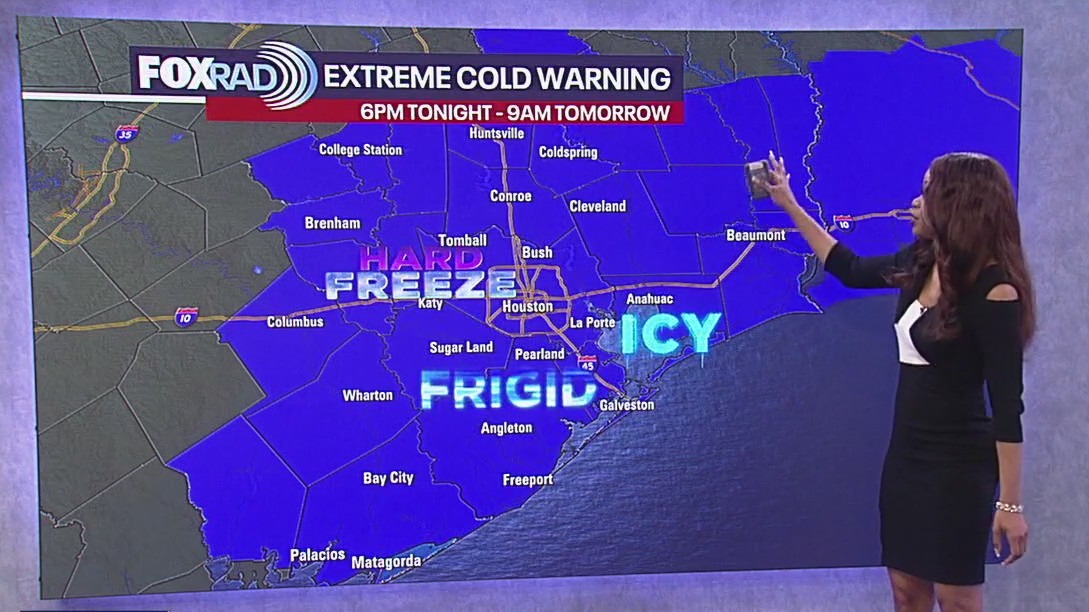 Houston weather: Bone chilling night ahead for Houston