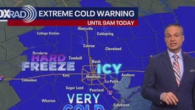 Houston weather: Extreme cold warning in effect