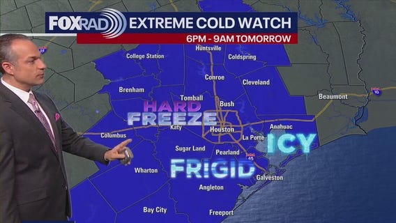 Houston Weather: Snow, cold timeline | Noon Update