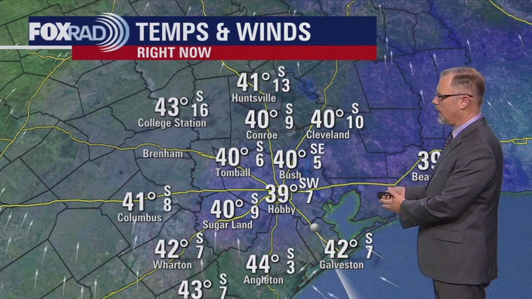 Houston weather: Jan. 22 afternoon update