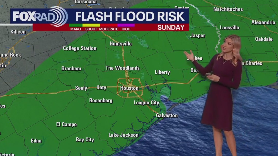 Houston weather: Rain chances on the rise this weekend