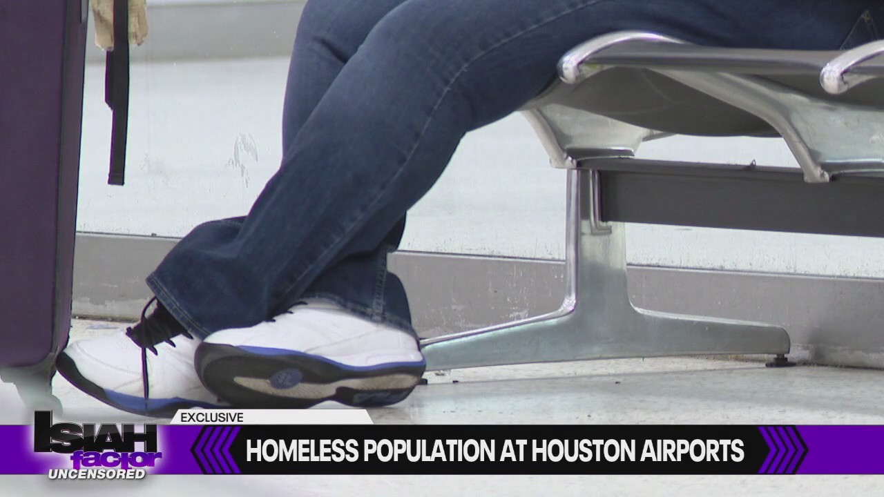 Why Should I Care?: Houston's homeless population take up residence outside airports?
