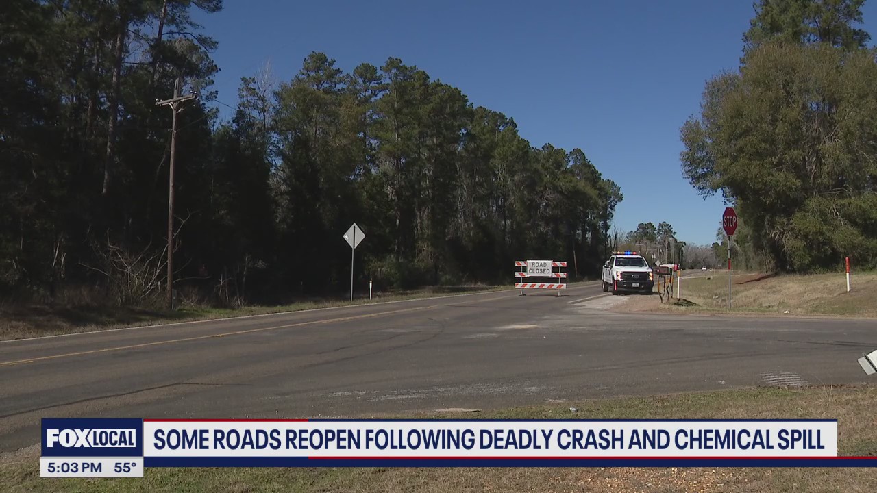 San Jacinto Co. crash update: Roads reopen, evacuated residents return home