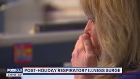 Respiratory illnesses rise due to holiday festivities, winter weather