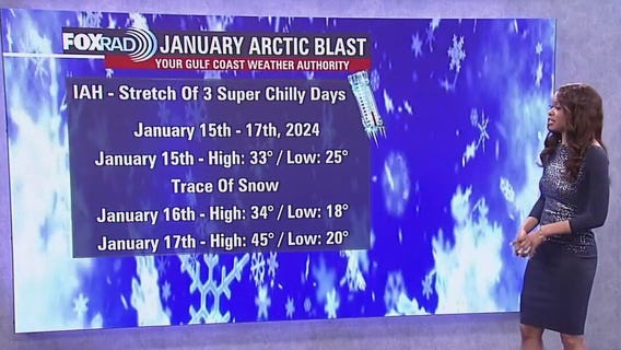Houston arctic blast recap | Forecasting with Friends