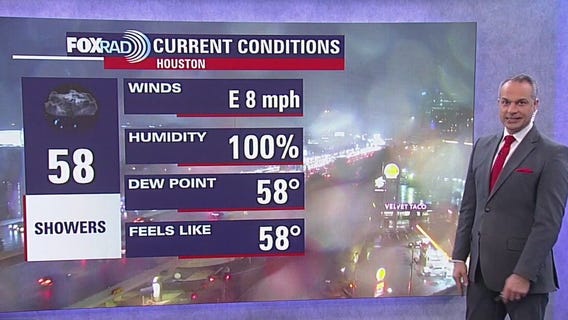 Houston weather: Drizzly, cool Wednesday morning