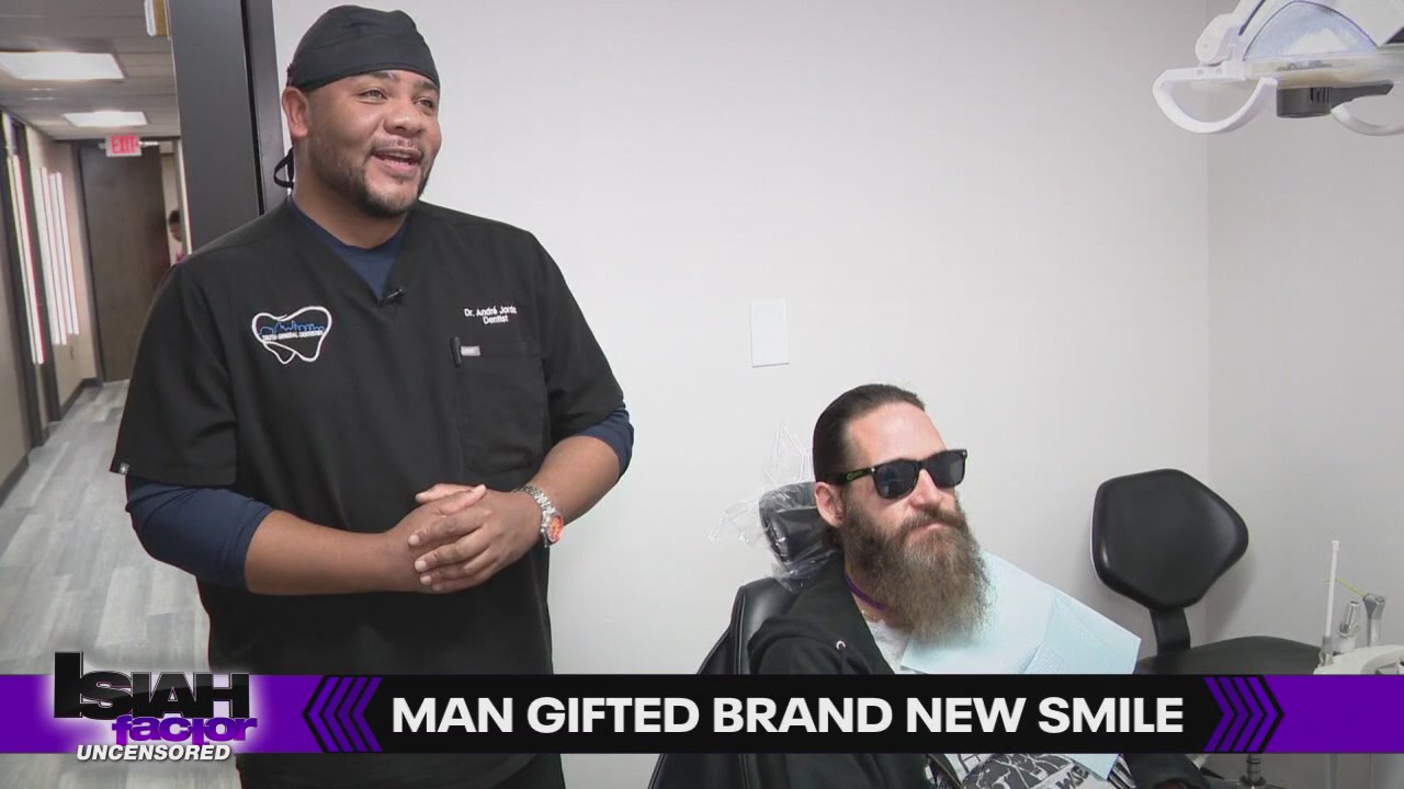 Man gifted a brand new, life-changing smile through Random Acts of Kindness