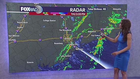 Houston weather: Reduced severity risks for Thursday
