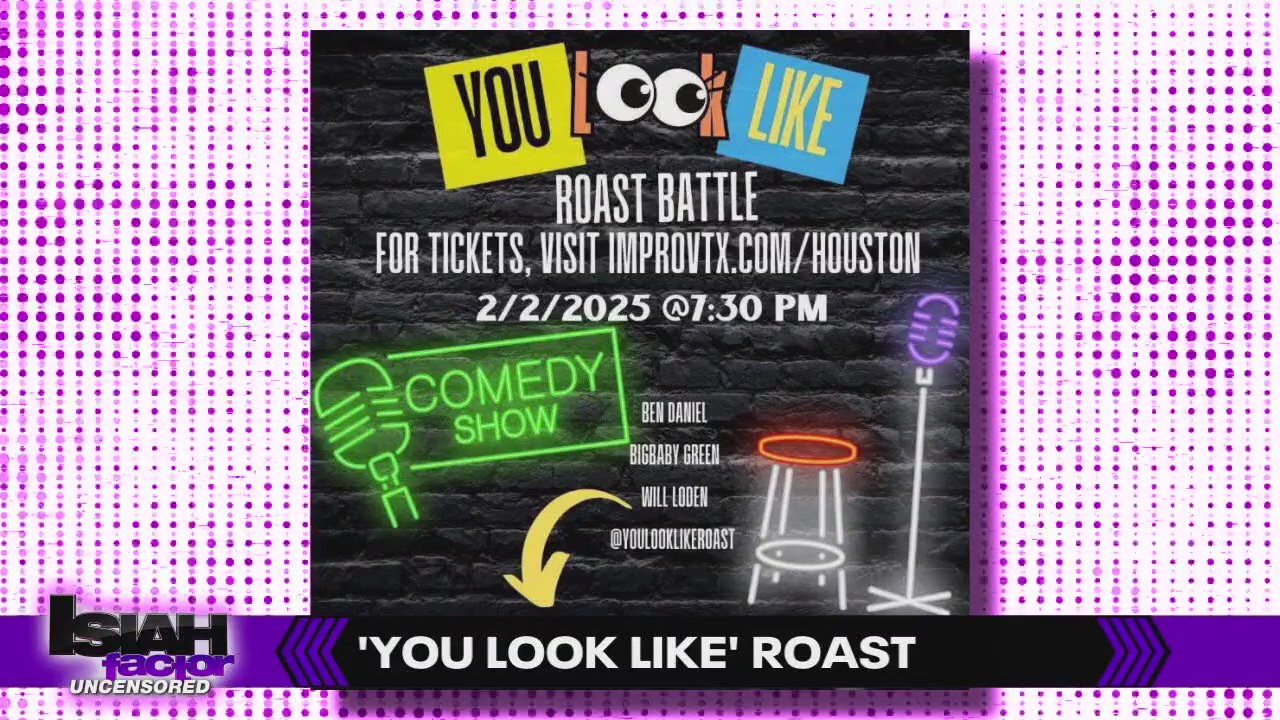 'You Look Like Roast' happening this weekend at the Houston Improv