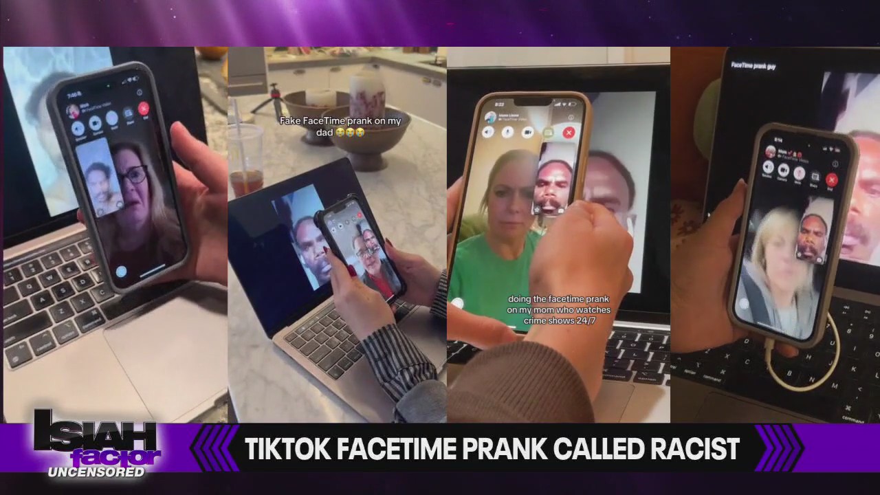 Tiktok facetime call prank deemed racist