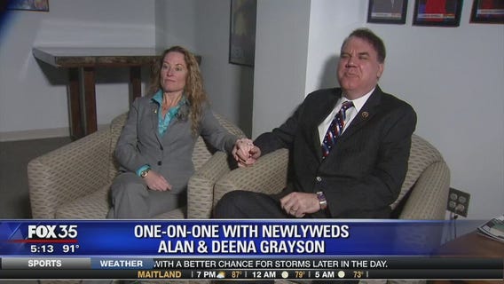 Meet newlyweds Alan and Dena Grayson
