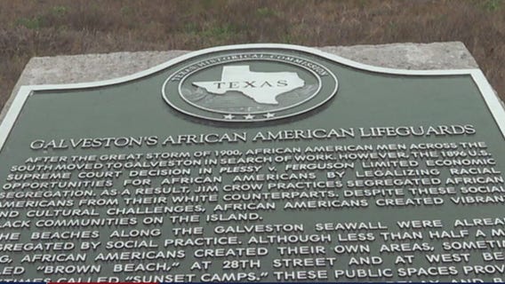 Black lifeguards honored in Galveston with historic marker