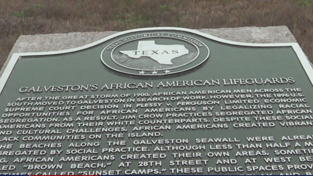Black lifeguards honored in Galveston with historic marker