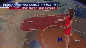 Houston weather: Unseasonably warm temperatures to remain Wednesday