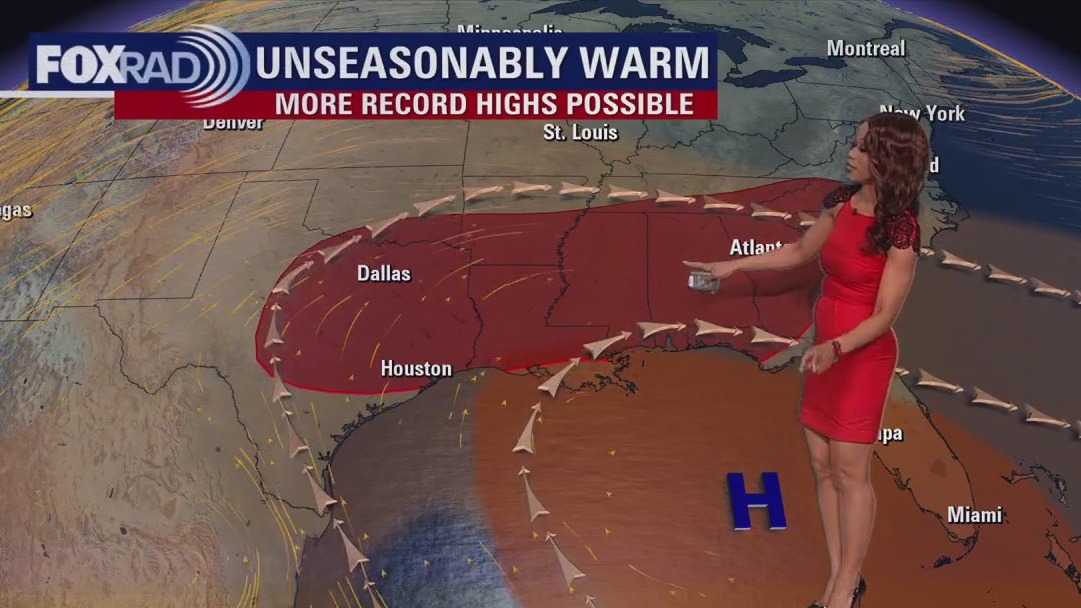 Houston weather: Unseasonably warm temperatures to remain Wednesday