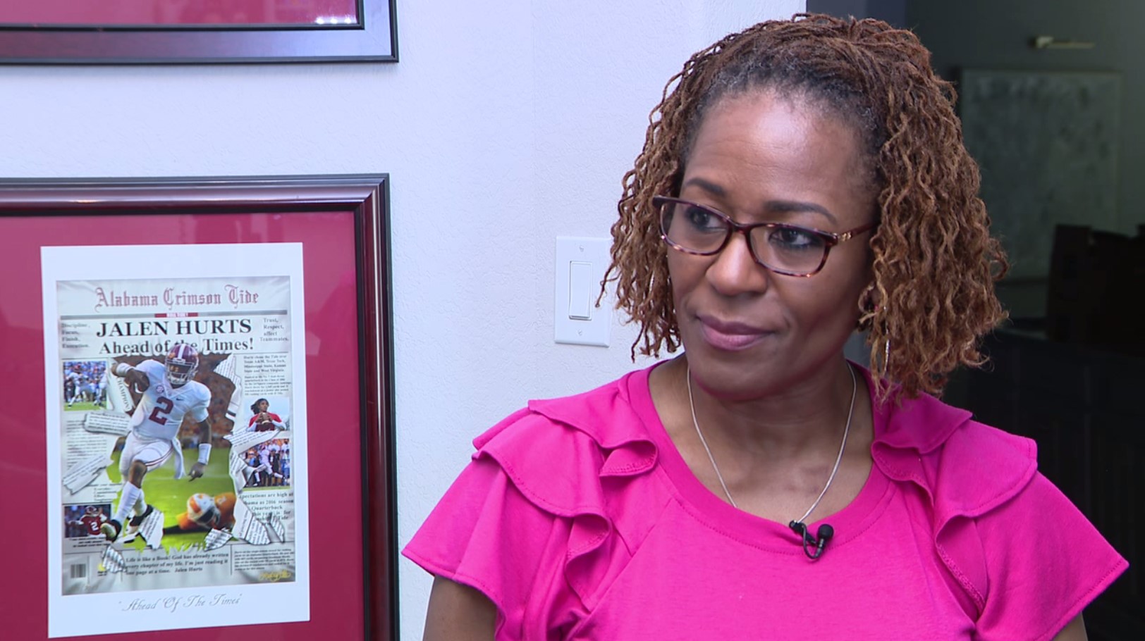 Jalen Hurts' mother Pamela reflects on his journey