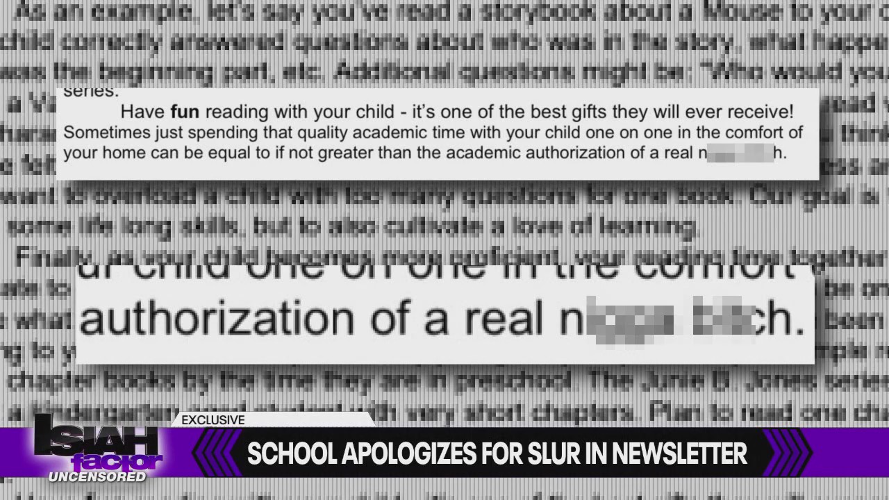 Exclusive: Montessori school apologizes after racial slur is printed in newsletter