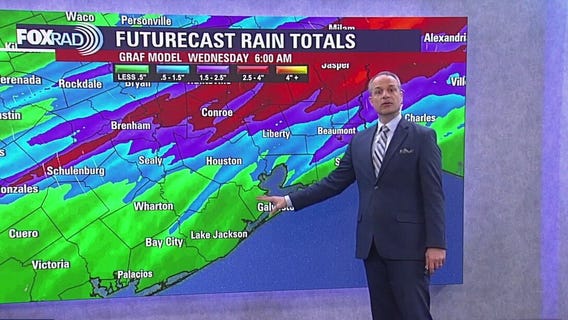 Houston weather: Foggy Tuesday morning, rainy afternoon