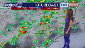 Houston Weather: Wet weather expected Tuesday, Wednesday