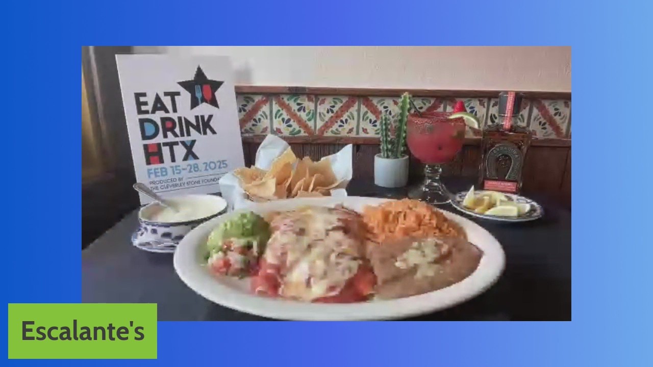 Escalante?s 2025 EatDrinkHTX menu | Foodies and Friends