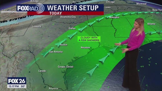 Houston weather: Rain chances, temperature shifts starting Valentine's Day