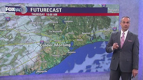 Houston weather: Cooler temps Thursday, highs in 50s