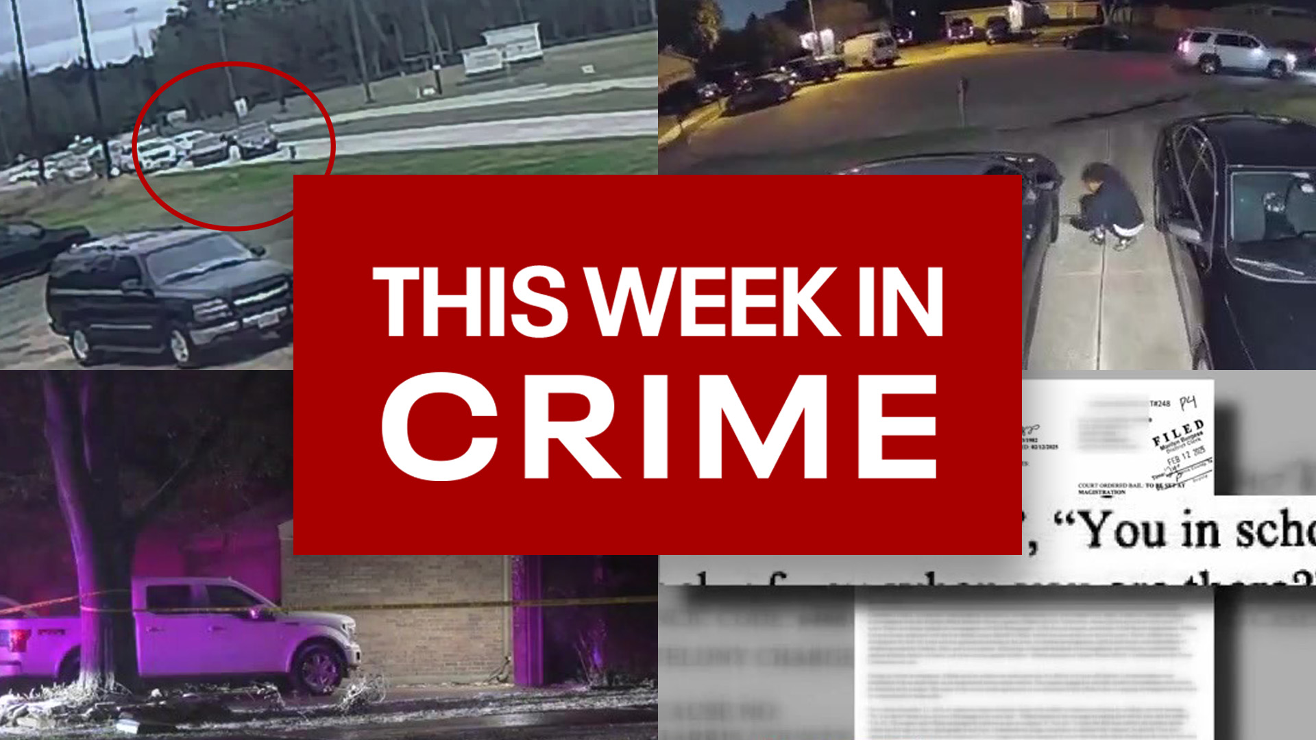 This Week in Houston Crime: Teen murder suspects; road rage