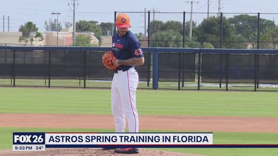 Astros Spring training continues in Florida