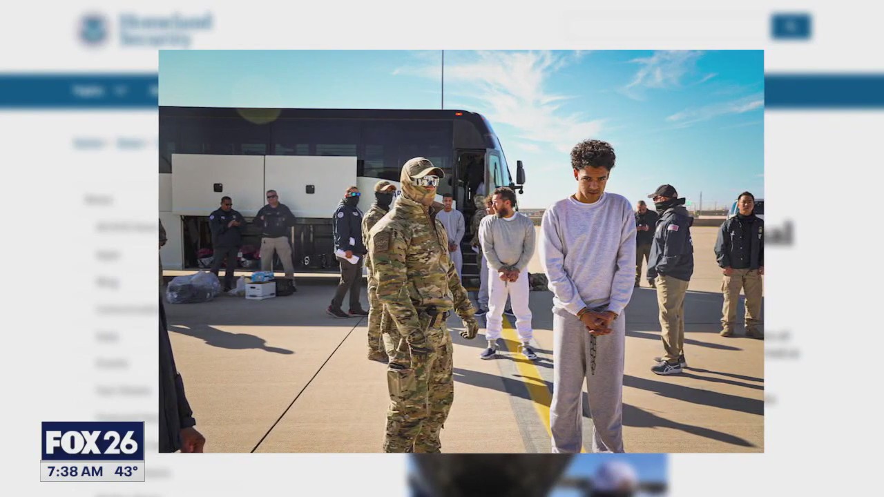 Trump administration sending illegal immigrants to Guantanamo Bay