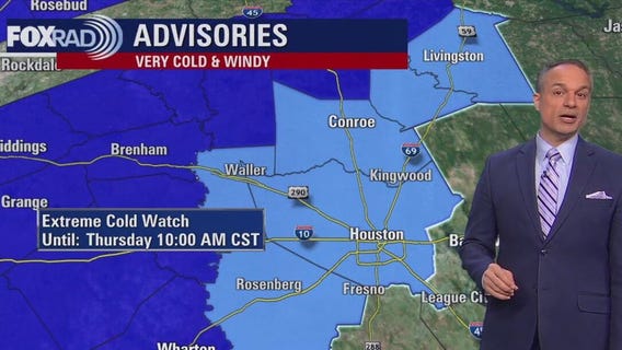 Houston weather: Cool Tuesday morning in the 50s