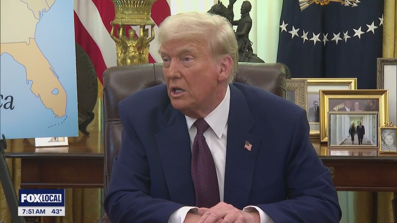 Trump pushing to end was between Russia & Ukraine