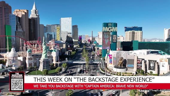 The Backstage Experience with Captain America at Nellis Air Force Base