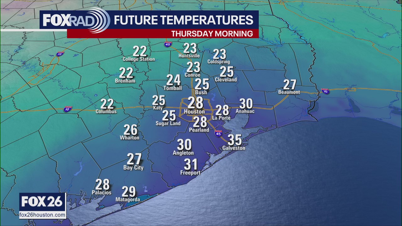 Arctic cold front bringing bitter cold weather