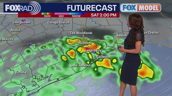 Houston weather: Weekend rain timeline and more