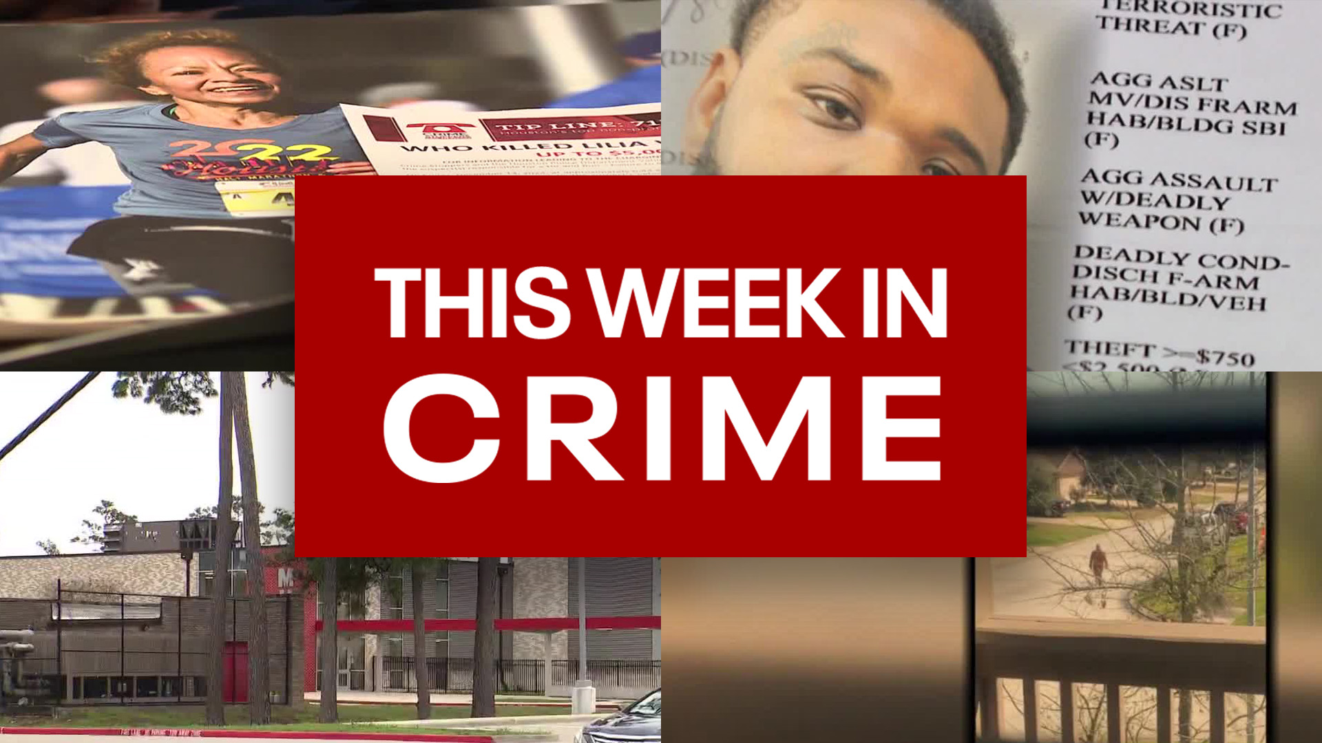 This Week in Crime: Houston RICO charges; school plot foiled