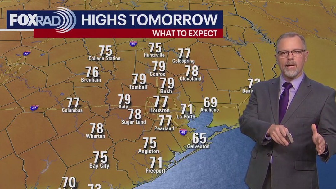 Houston Weather: Warm Wednesday ahead