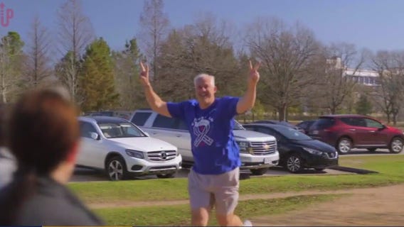 Colon cancer survivors ready for 'victory lap'