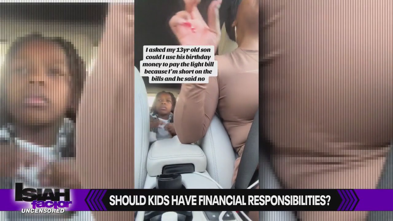 Should children put in on rent and other bills?