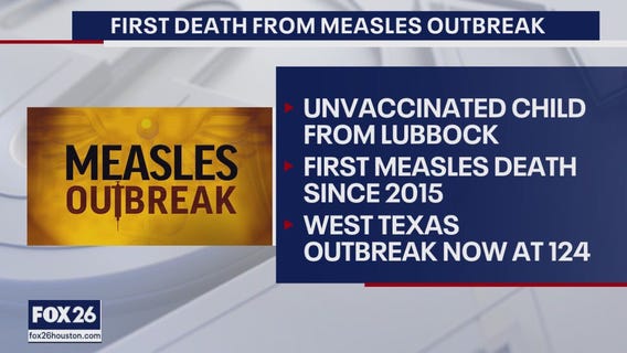 First death reported in Texas measles outbreak