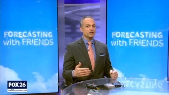 Forecasting With Friends: Rodeo forecast; testing a survival hatchet