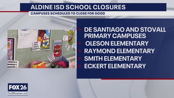 Aldine ISD to close six campuses before 2025-2026 school year