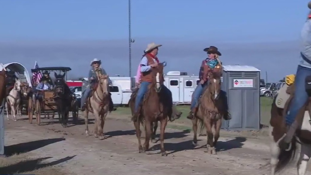 2025 Houston rodeo: Salt Grass Trail Ride making way