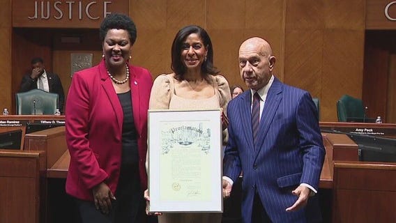 Former FOX 26 Reporter Damali Keith receives proclamation
